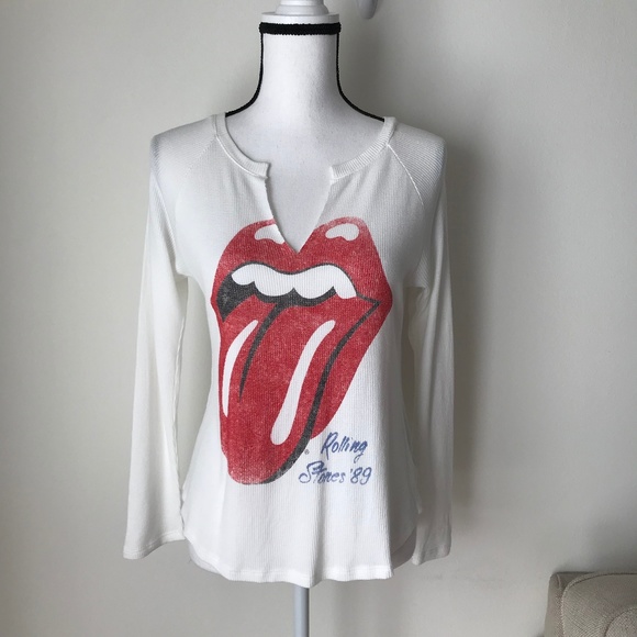 Daydreamer Tops - Daydreamer Rolling Stones '89 Long Sleeve Tee